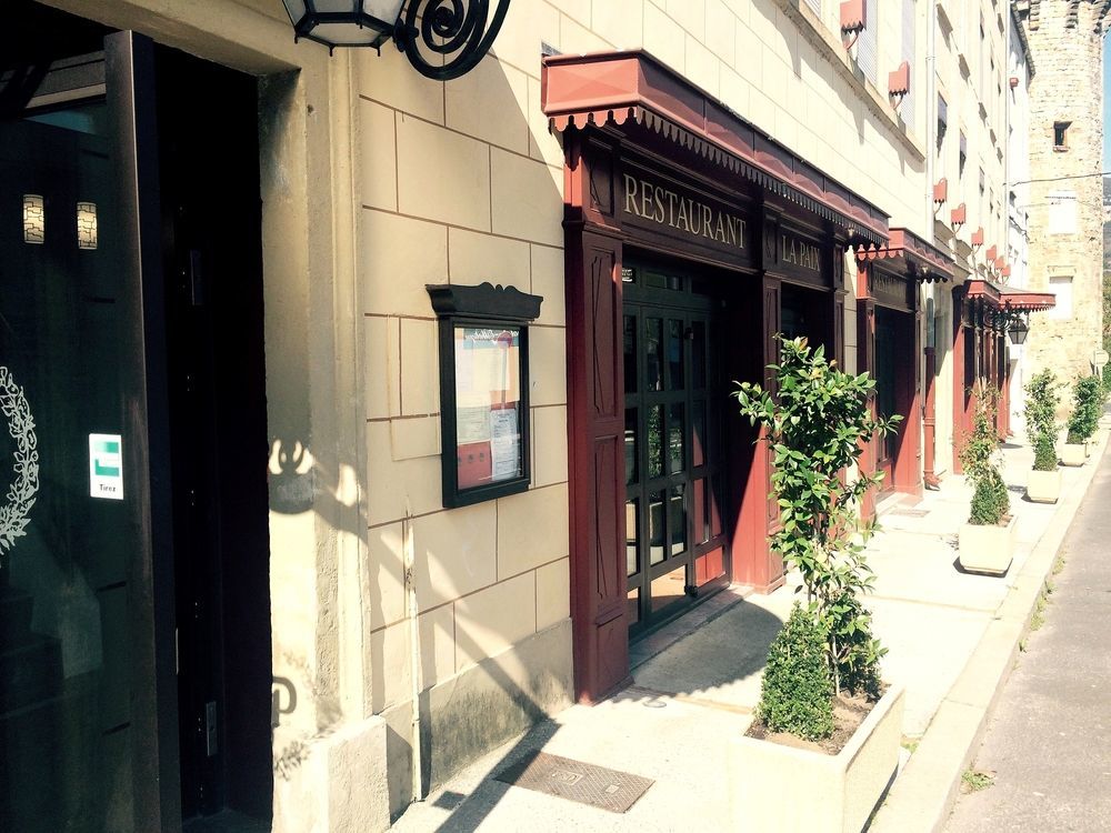 Logis Hotel Restaurant De La Paix Lodeve Exterior photo